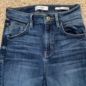 Guess super high waisted jeans
